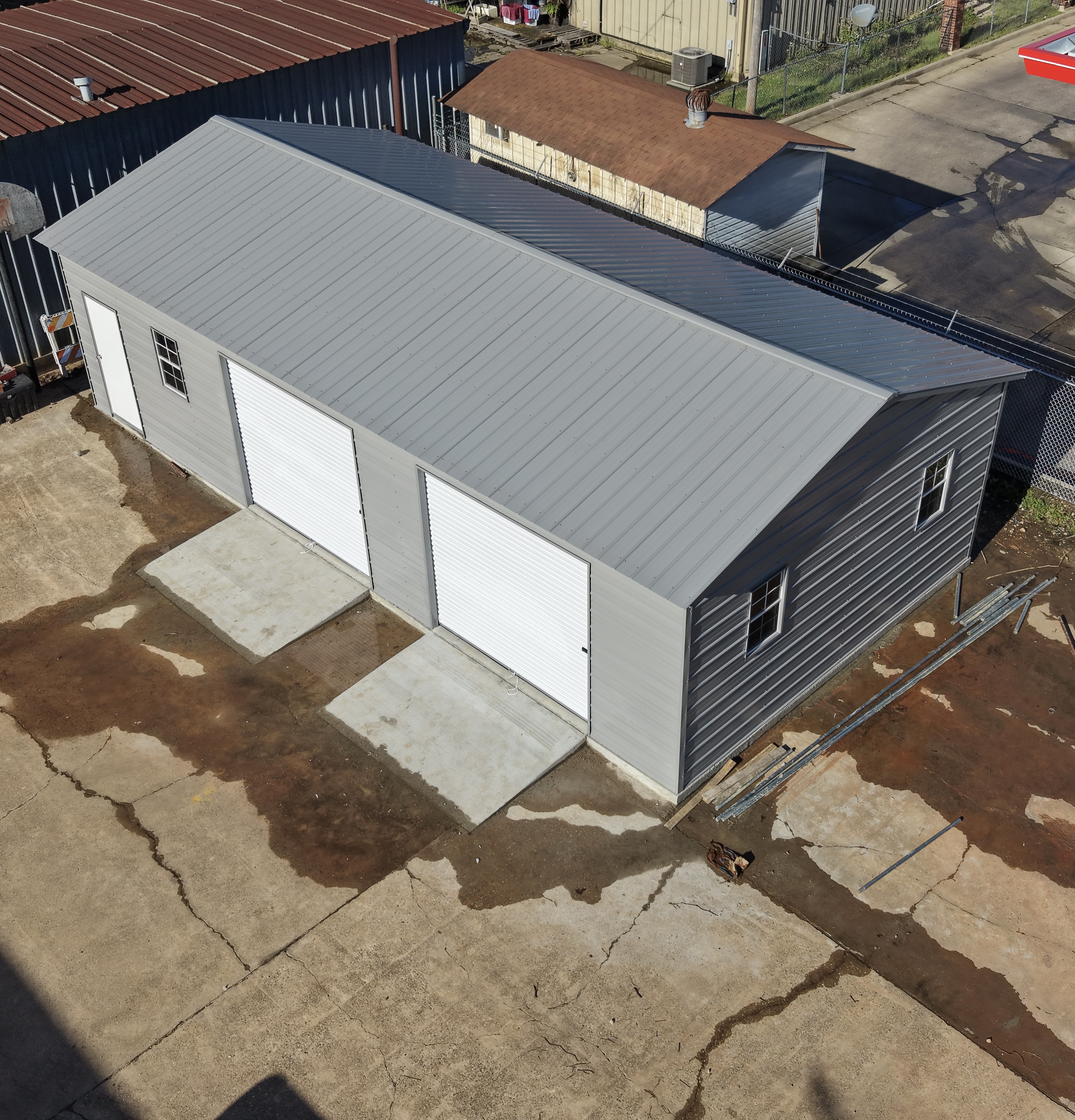20x40 metal shop building